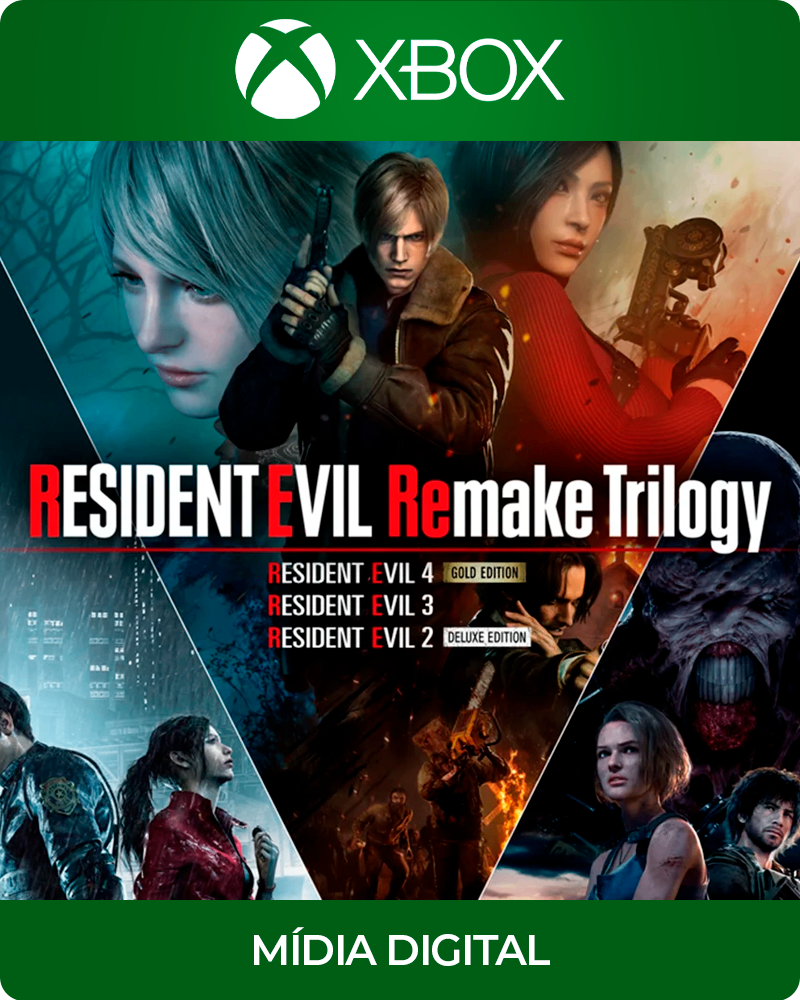 Resident Evil Remake Trilogy - Xbox One e Series