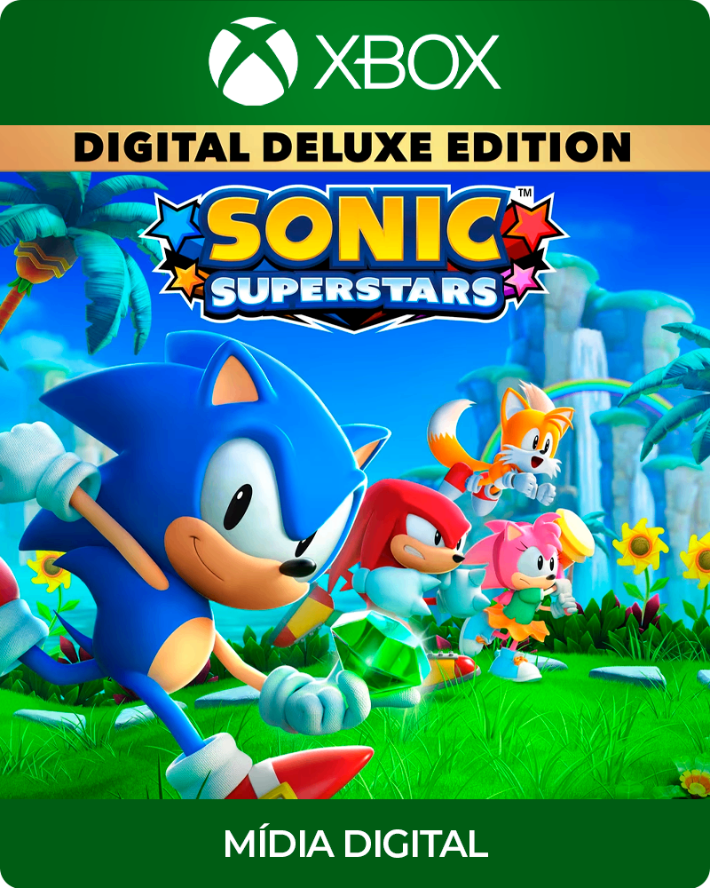 Sonic Superstars Edição Digital Deluxe com LEGO - Xbox One e Series