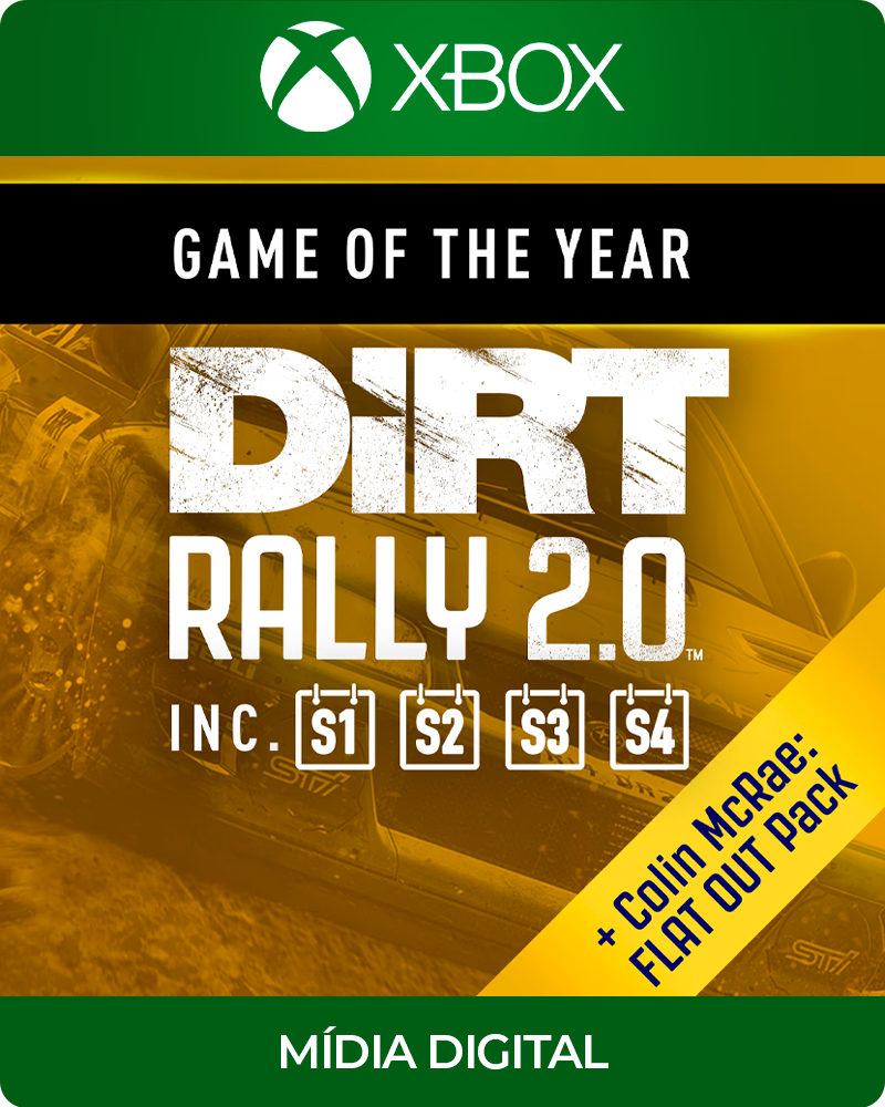 Dirt Rally 2.0 - Game of the Year Edition - Xbox One e Series