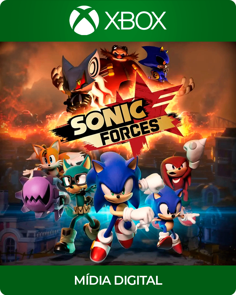 Sonic Forces Edição Digital Standard - Xbox One e Series