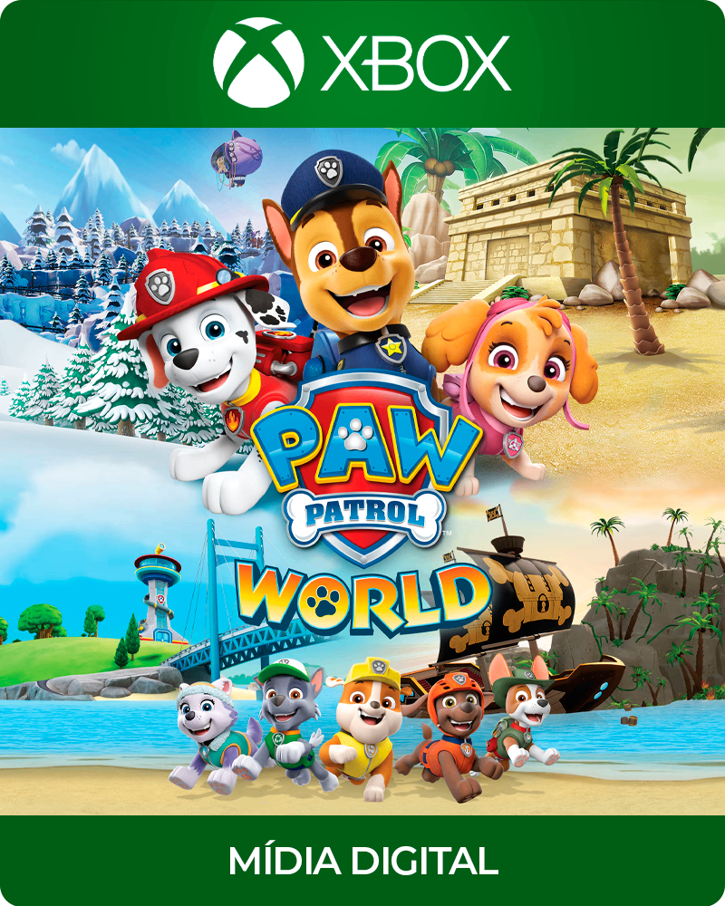 Mundo da PAW Patrol Patrulha Canina - Xbox One e Series