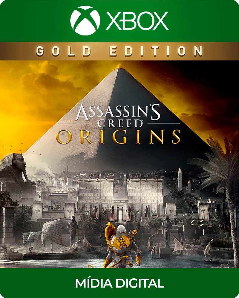 Assassin's Creed Origins - Edição Gold - Xbox One e Series