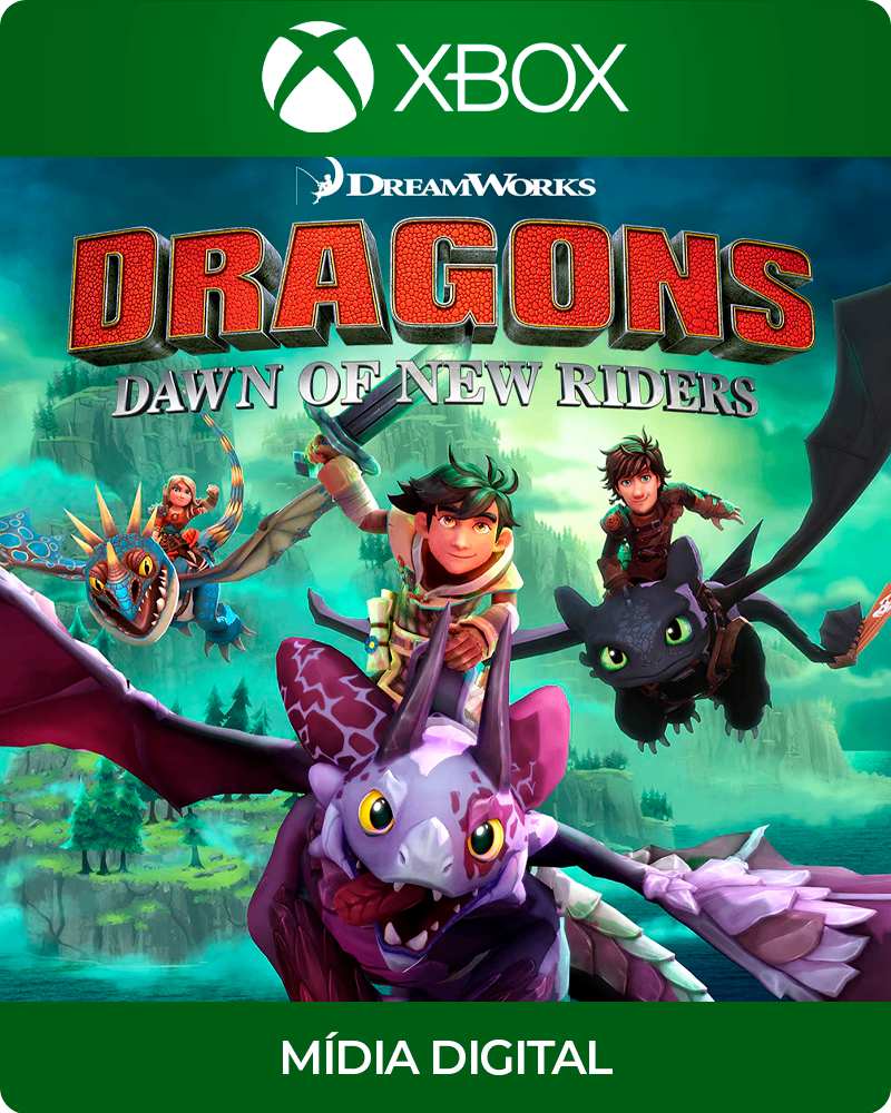 DreamWorks Dragons Dawn of New Riders - Xbox One e Series
