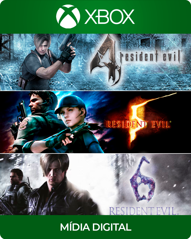 Resident Evil Triple Pack - Xbox One e Series